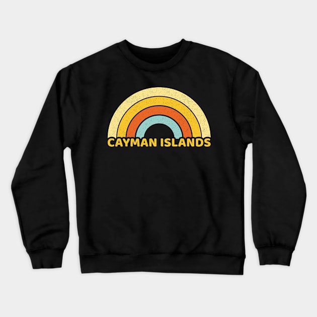 Retro Cayman Islands Crewneck Sweatshirt by dk08